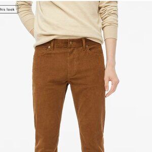 J.Crew Factory Mens "Straight-Fit Flex Cord" (38"x32")